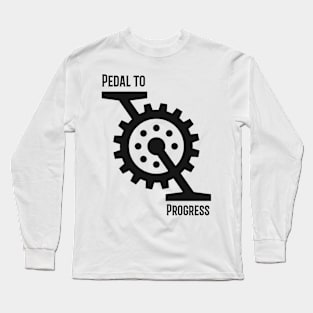 Pedal to Progress Long Sleeve T-Shirt